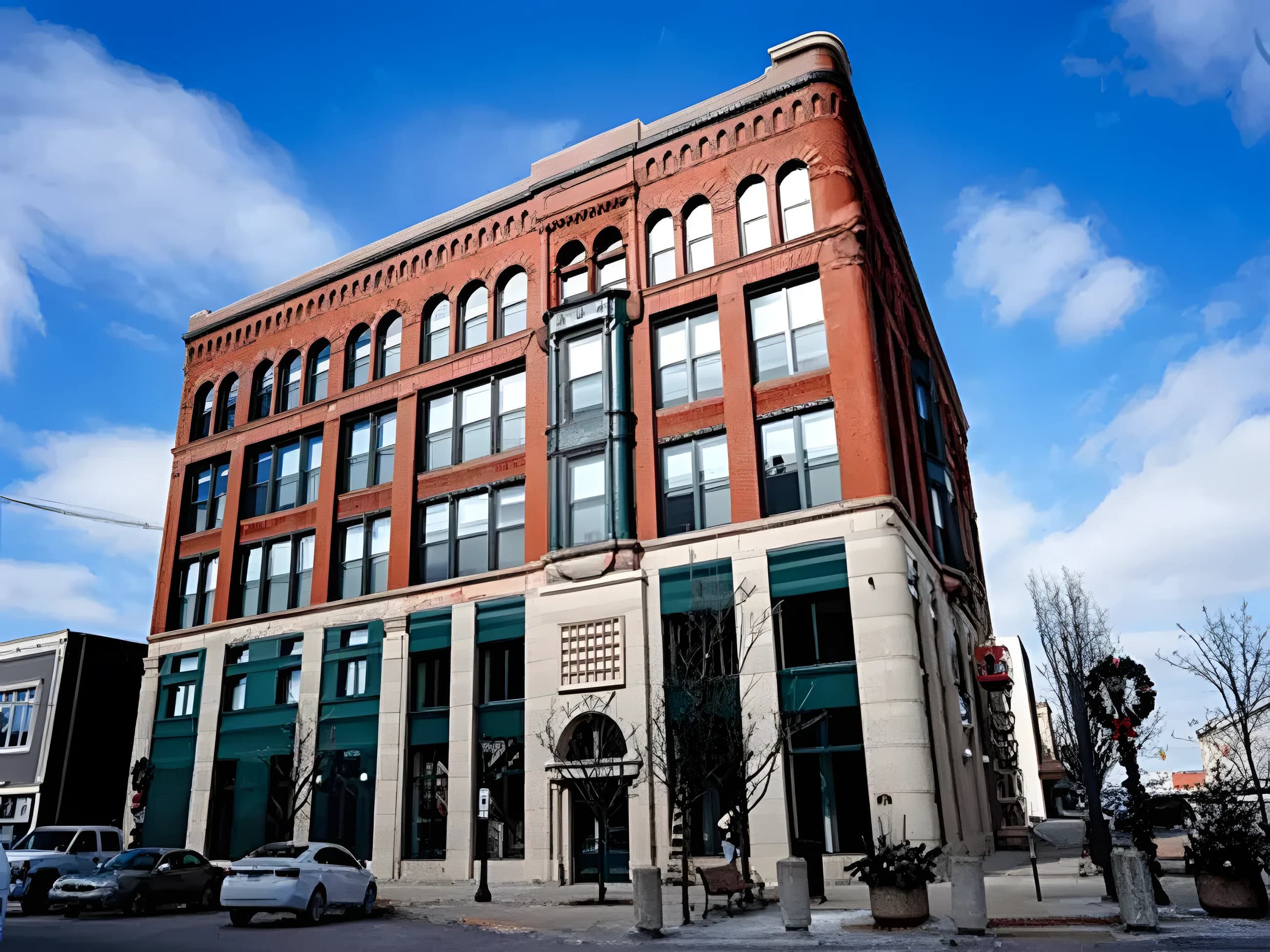 Crapo Legacy Building commercial glass project